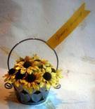 Decoración de boda con flores