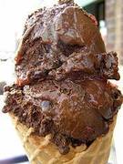 Helado de chocolate light