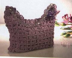 Cómo hacer un bonito bolso tejido a crochet